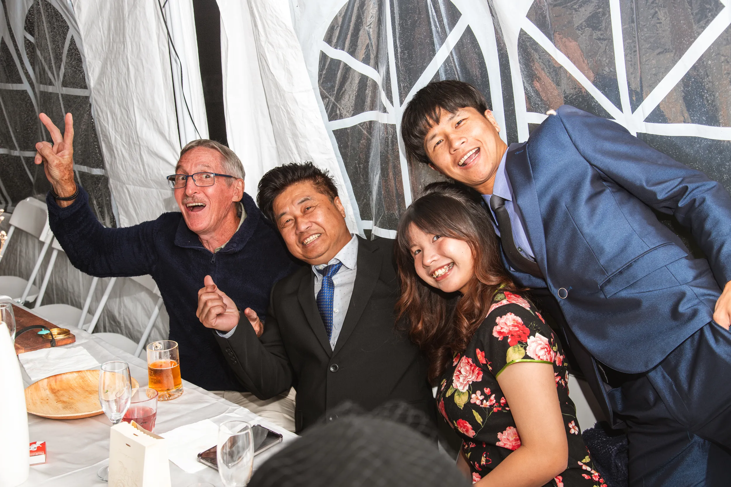 Huiyu and Chris wedding photo