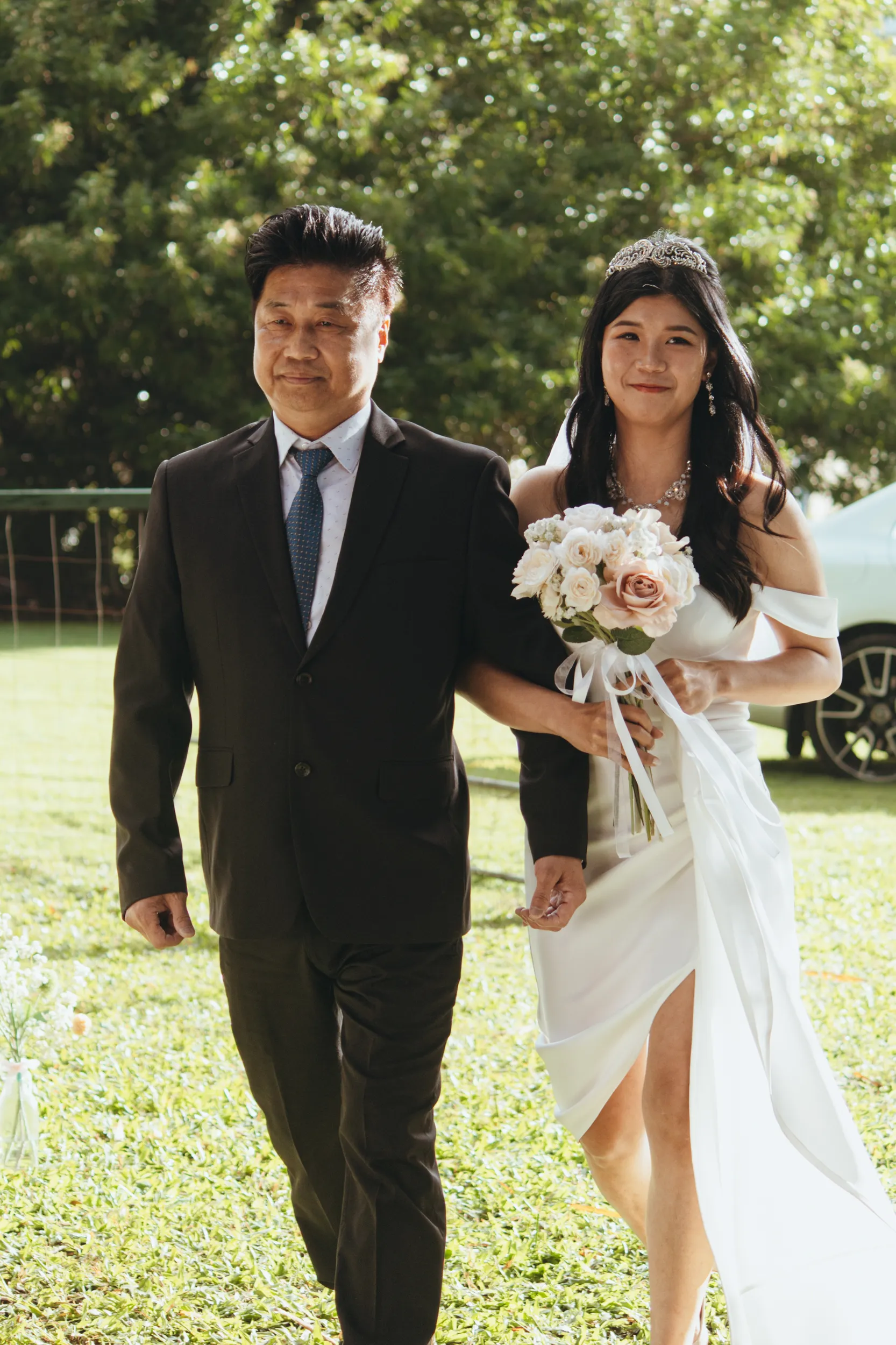 Huiyu and Chris wedding photo