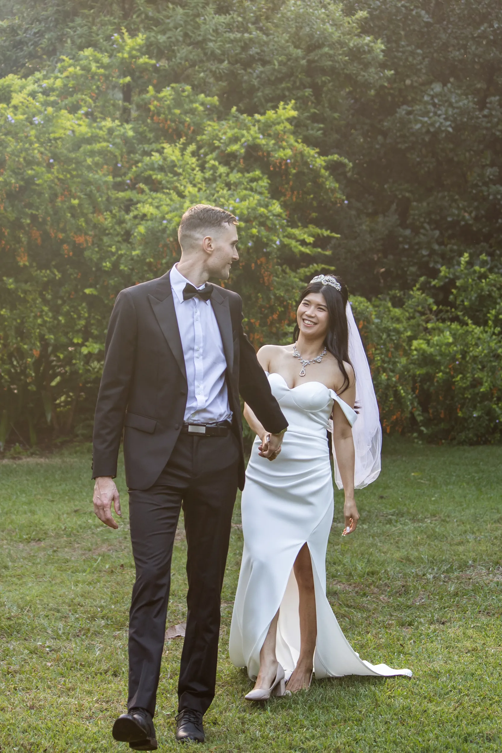 Huiyu and Chris wedding photo